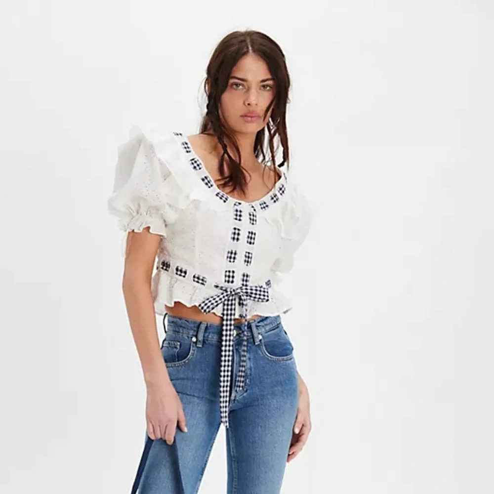 For Love and Lemons Ruby Ribbon Top - Picture 1 of 6